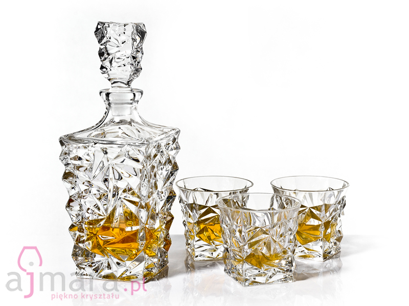 Zestaw do whisky GLACIER 1+6 Jihlava Bohemia